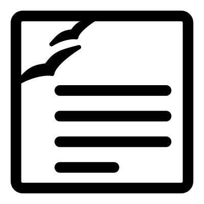 Mono 002 text document clipart