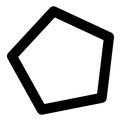 Mono 14 polygon clipart