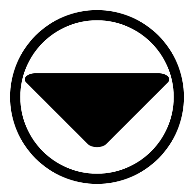 Mono 1downarrow clipart