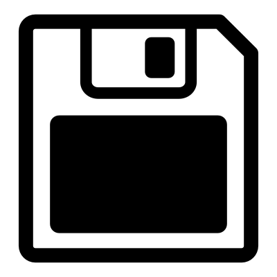 Mono 3floppy mount clipart