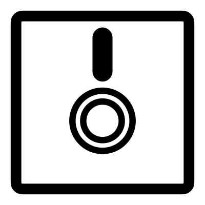 Mono 5floppy mount clipart
