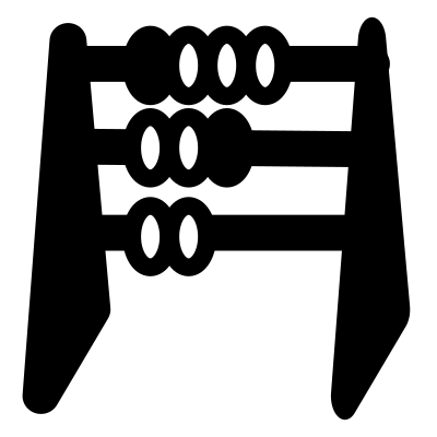 Mono abakus clipart