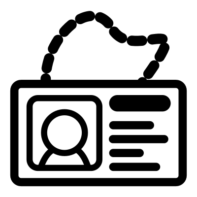 Mono authenticate clipart