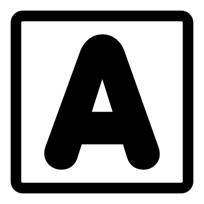 Mono bold clipart