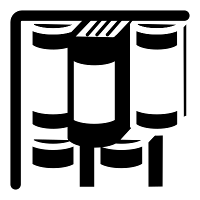 Mono bookcase clipart
