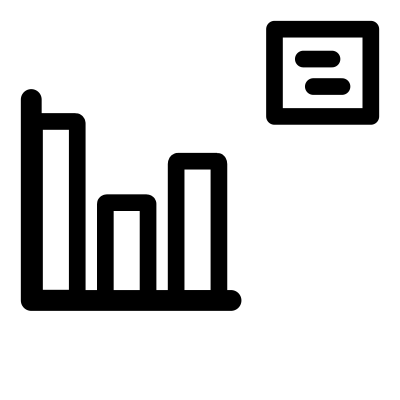 Mono chart legend topright clipart