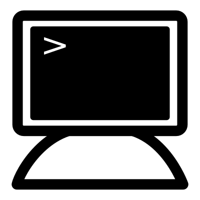 Mono computer clipart