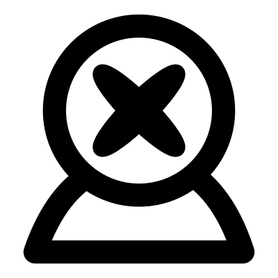 Mono delete user clipart