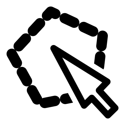 Mono edit polygon clipart