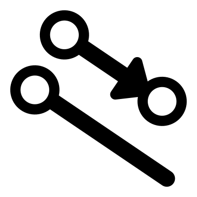 Mono halflinebyvector clipart