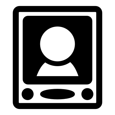 Mono handheld clipart