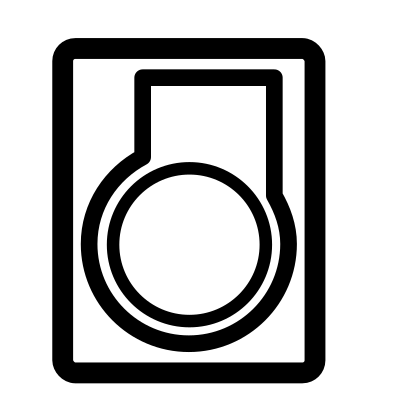 Mono harddrive clipart