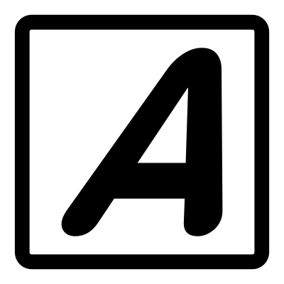 Mono italic clipart