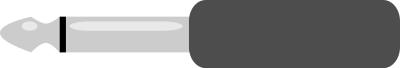 Mono Jack Connector (New Version) clipart