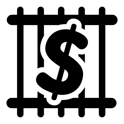 Mono jail pay clipart