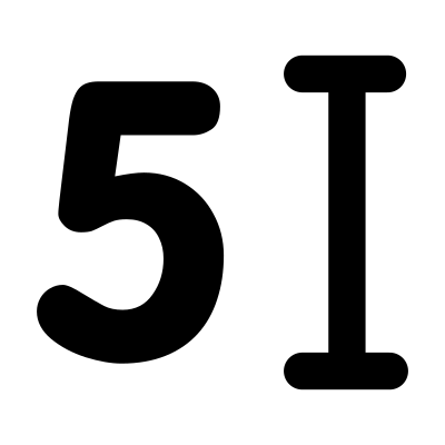 Mono kig numbers clipart