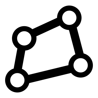 Mono kig polygon clipart