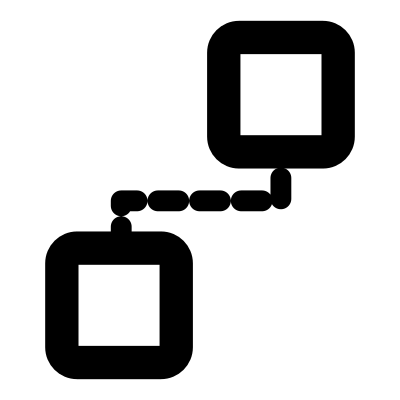 Mono kivio connector clipart