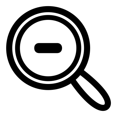 Mono kivio zoom minus clipart