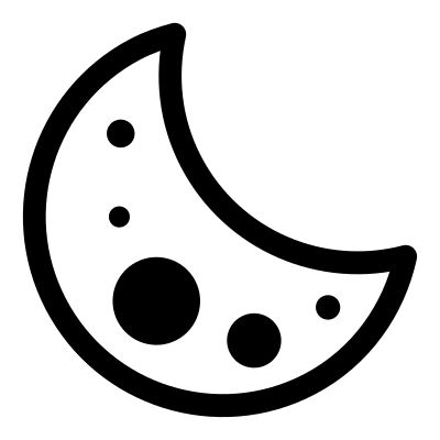 Mono kmoon clipart