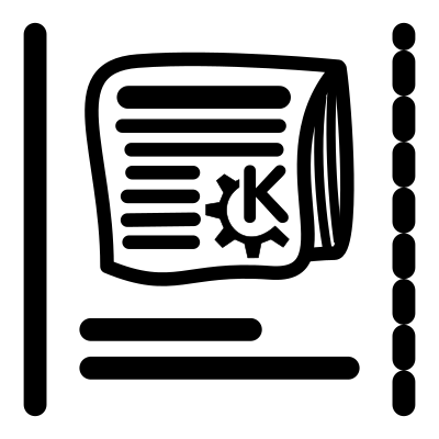 Mono konqsidebar news clipart