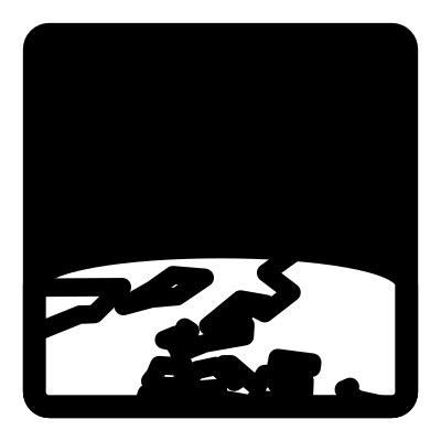 Mono kstars horizon clipart