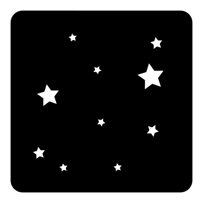 Mono kstars stars clipart