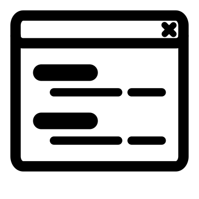 Mono ktinfowidget clipart