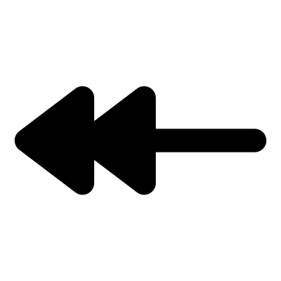 Mono line double arrow begin clipart