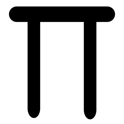 Mono math prod clipart