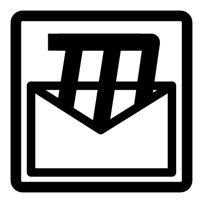 Mono mozilla mail clipart