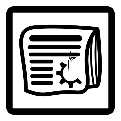 Mono news clipart