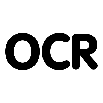 Mono ocr clipart