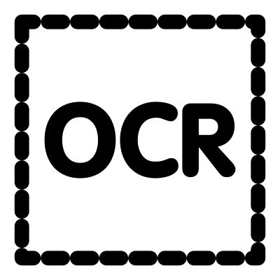 Mono ocr-select clipart