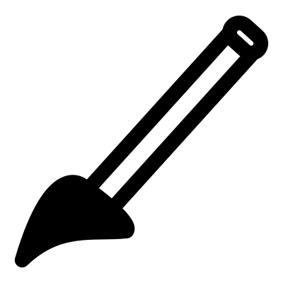 Mono paintbrush clipart