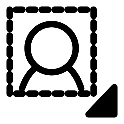 Mono resize image clipart