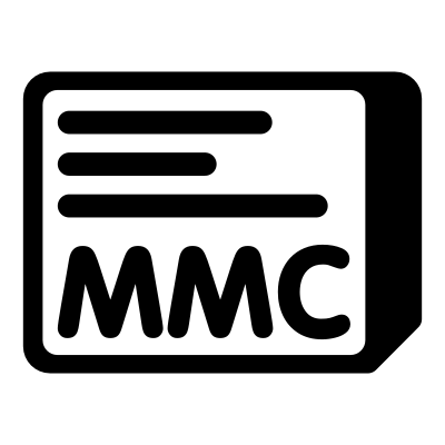 Mono sd mmc mount clipart