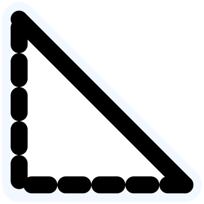 Mono slope clipart