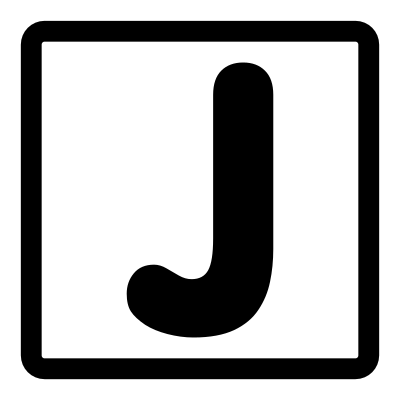 Mono source j clipart
