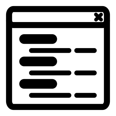 Mono state data clipart