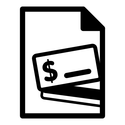 Mono template creditcardtracker clipart