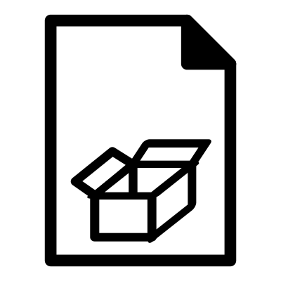 Mono template packingslip clipart