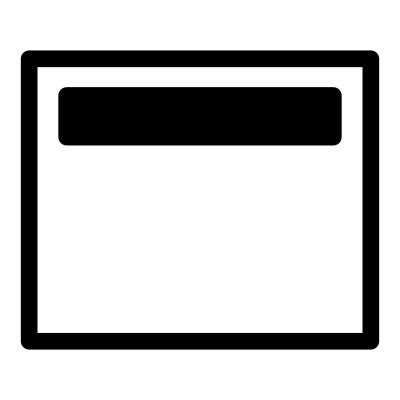 Mono template titlelandscape clipart