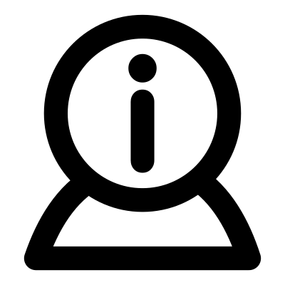 Mono user-info clipart