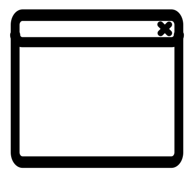 Mono view remove clipart