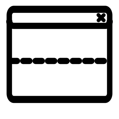 Mono view split clipart