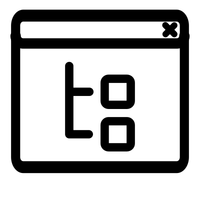 Mono view tree clipart