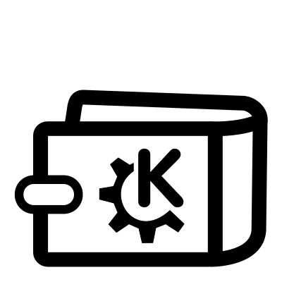 Mono wallet closed clipart