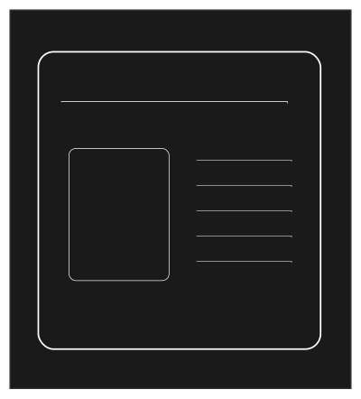 Monochrome Presentation icon clipart