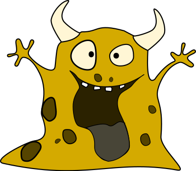 Monster 01 clipart